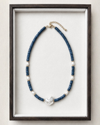 Aegean Pearl Beaded Necklace