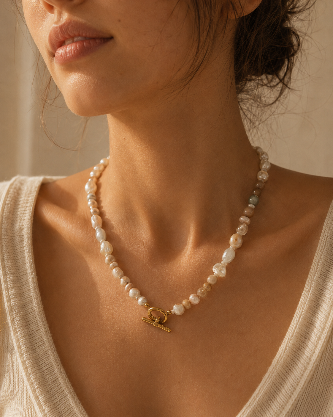 Champagne Mist Necklace