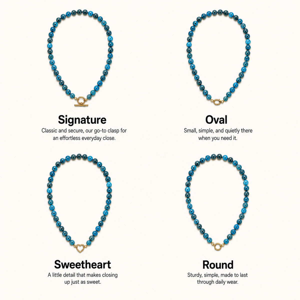 Deep Teal Necklace