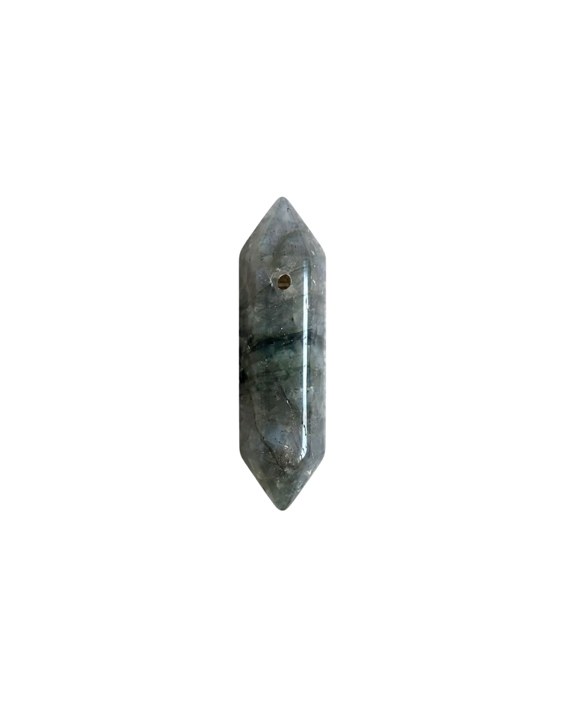 Crystal Point Charm - Labradorite natural stone point charm, Her Little Charms