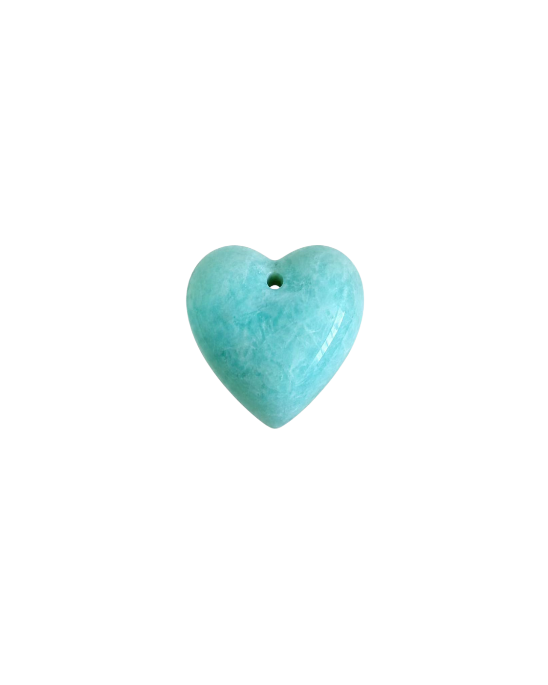 Stone Heart Charm