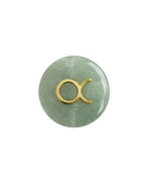 Zodiac Sign Charm - Taurus natural stone zodiac charm, Her Little Charms