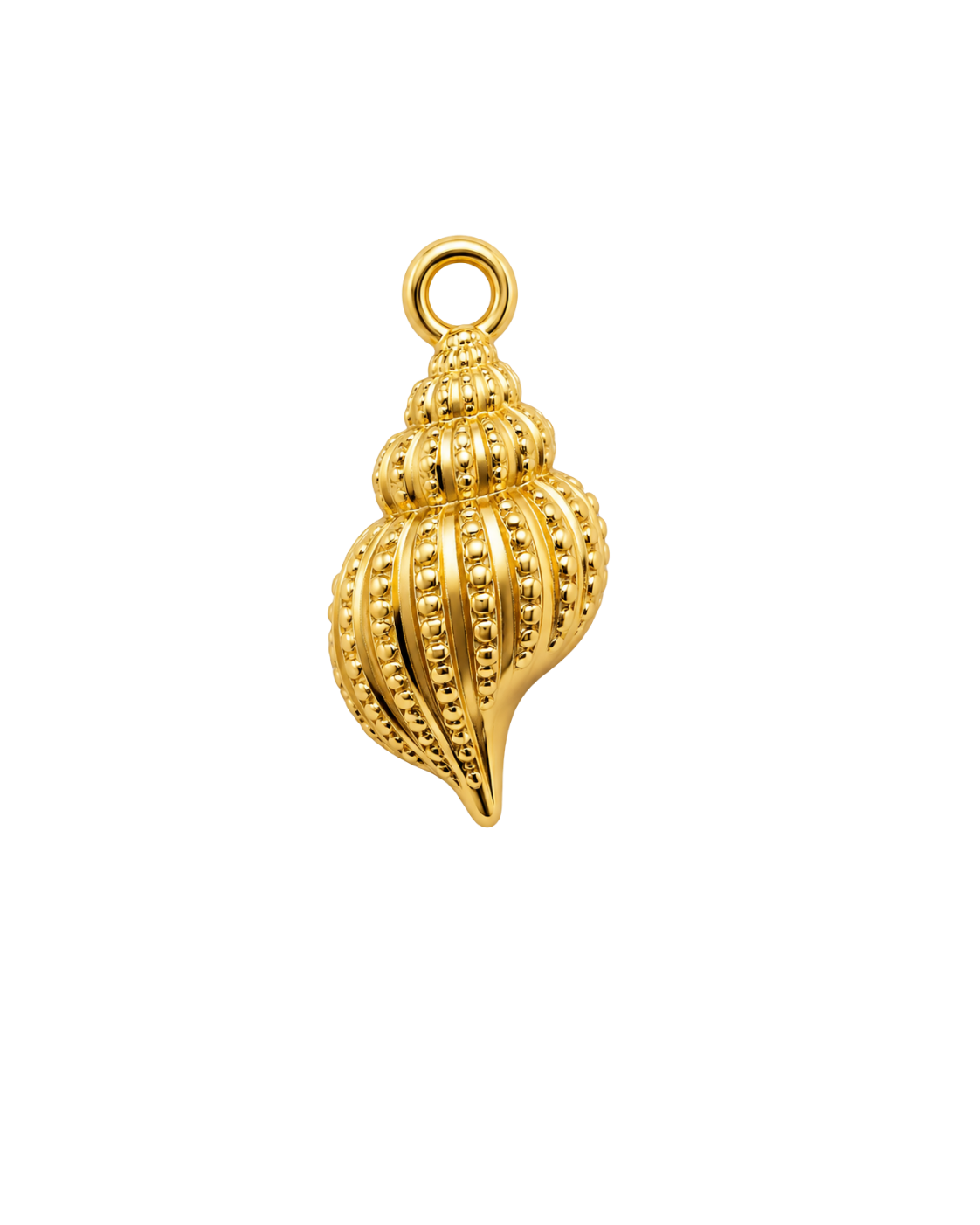 Golden Conch Charm