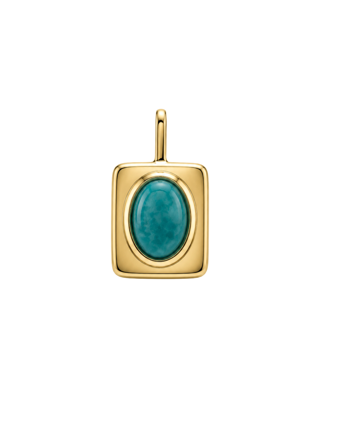 Turquoise Frame Charm