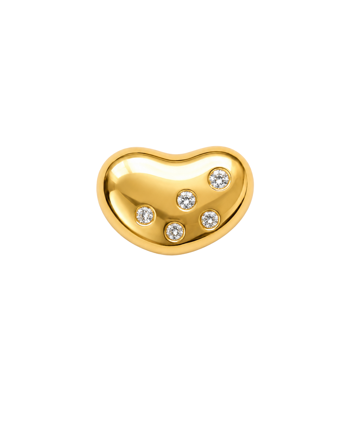 Diamond Pebble Charm