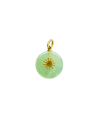 Aventurine Sun Charm