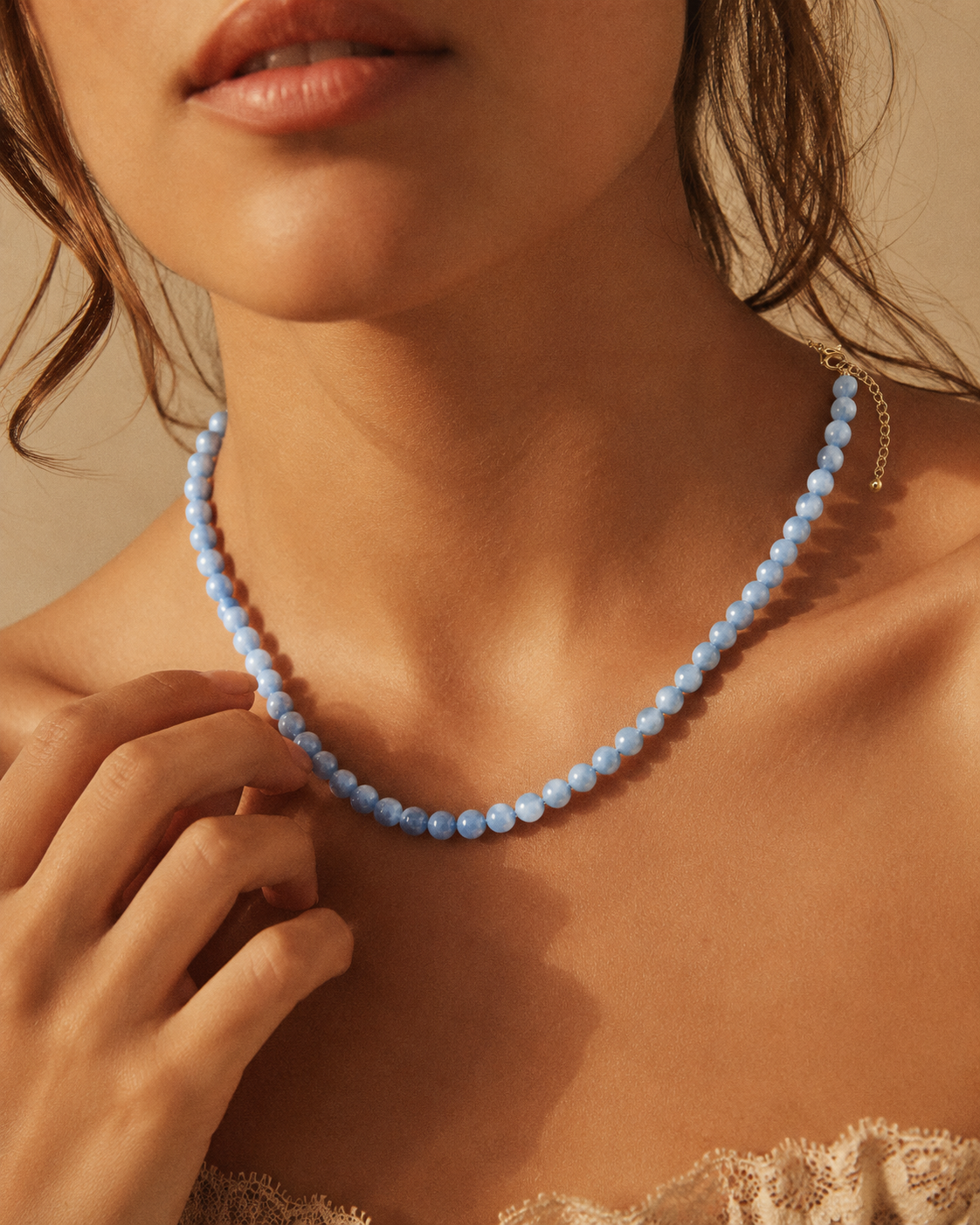 Powder Sky Necklace