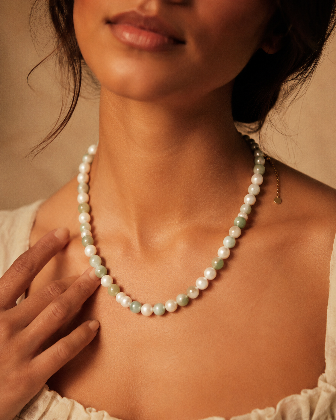 Sage Cloud Necklace