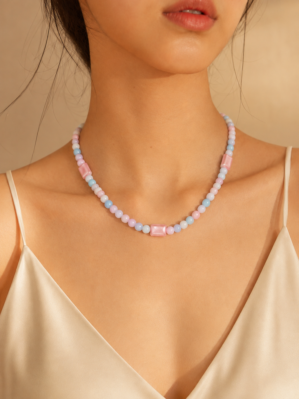 Spun Sugar Necklace