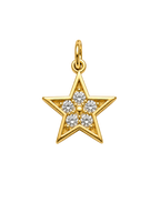 Golden Star Charm