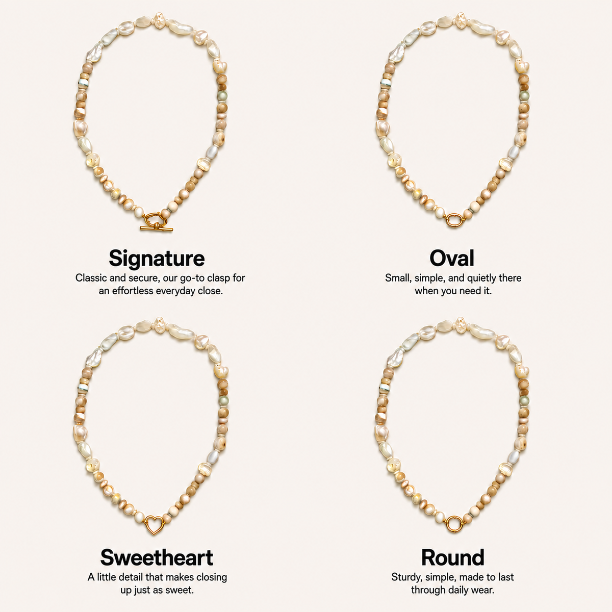 Champagne Mist Necklace