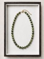Olive Nephrite Necklace
