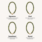 Olive Nephrite Necklace